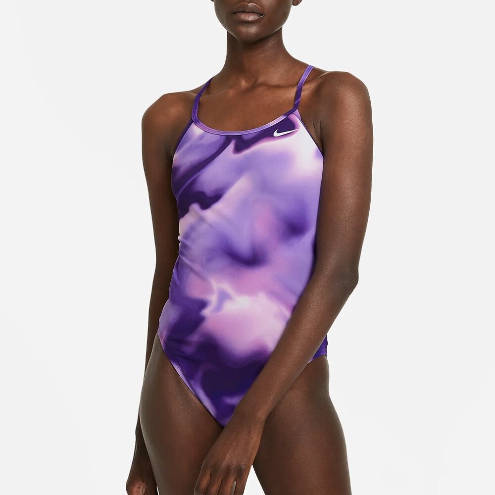 🎀Nike Amp Axis Cutout 1-Piece Swimsuit - Purple